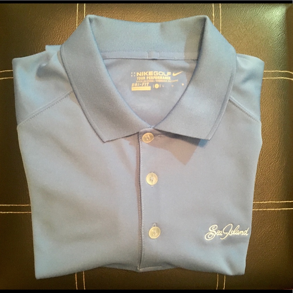 Men’s Nike dri-fit polo size Large